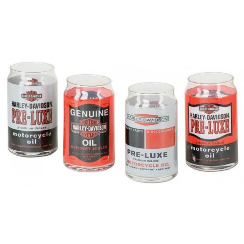 OIL CAN GLASS SET 