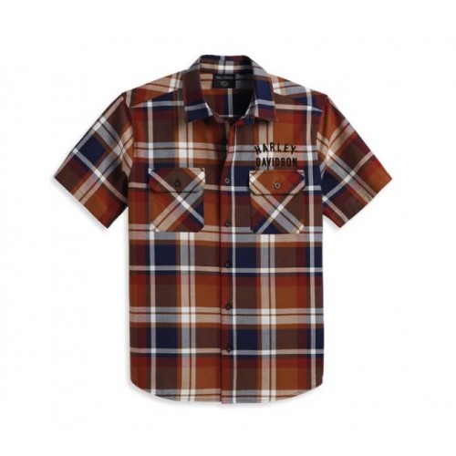 Men's Staple Plaid Shirt - Tan Plaid