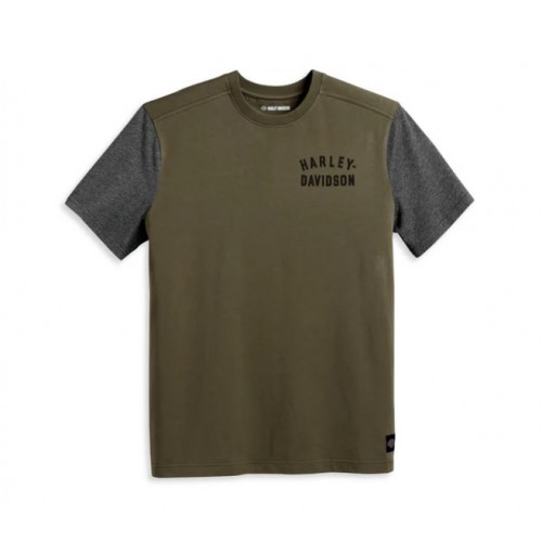 Men's Staple Colorblock Tee - Colorblocked - Grape Leaf