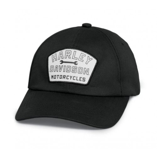 Men's Harley Waxed Canvas Cap - Black