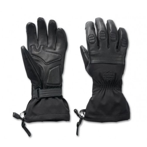 Women's Optimal Mixed Media Gauntlet Gloves 