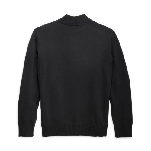 Men's Staple 1/4 Zip Sweater - Black Beauty