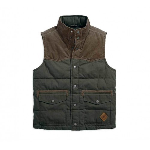 corduroy vest